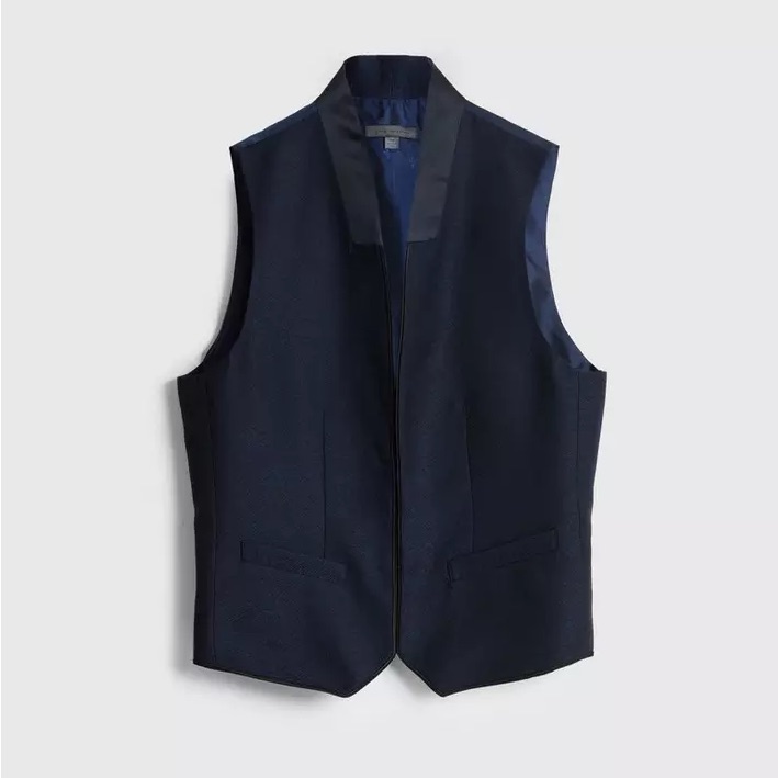 John Varvatos Hook And Bar Vest. Size Eu 48 Usa 38. Bnwt